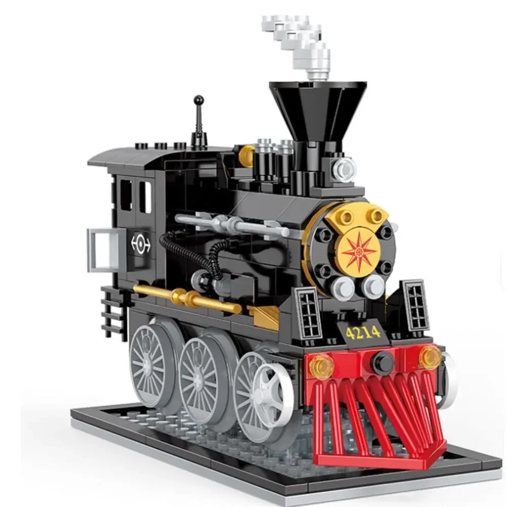 COGO 246pcs Earliest Retro Train Building Blocks  - NEW